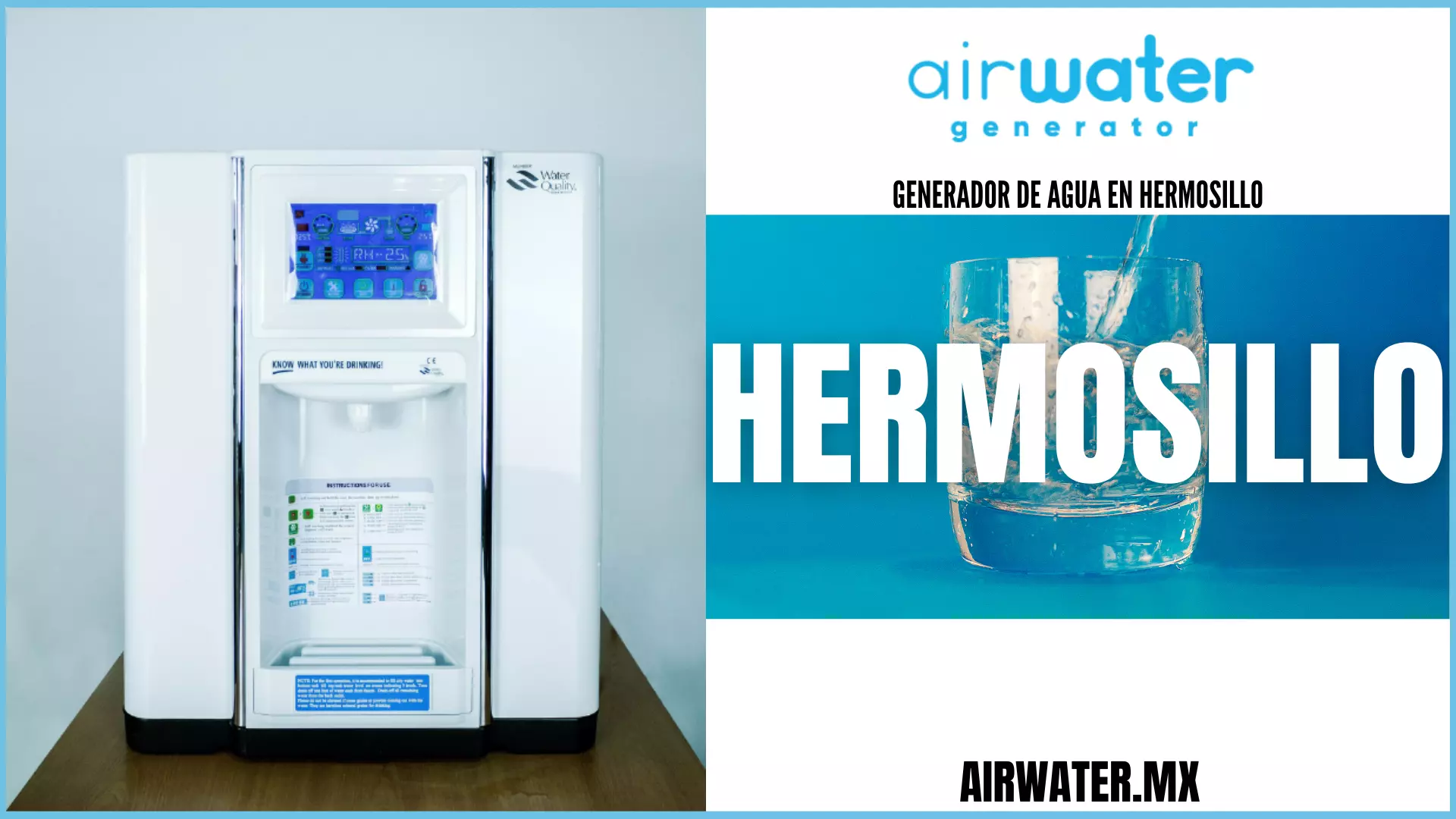 Purificador de agua en Hermosillo
