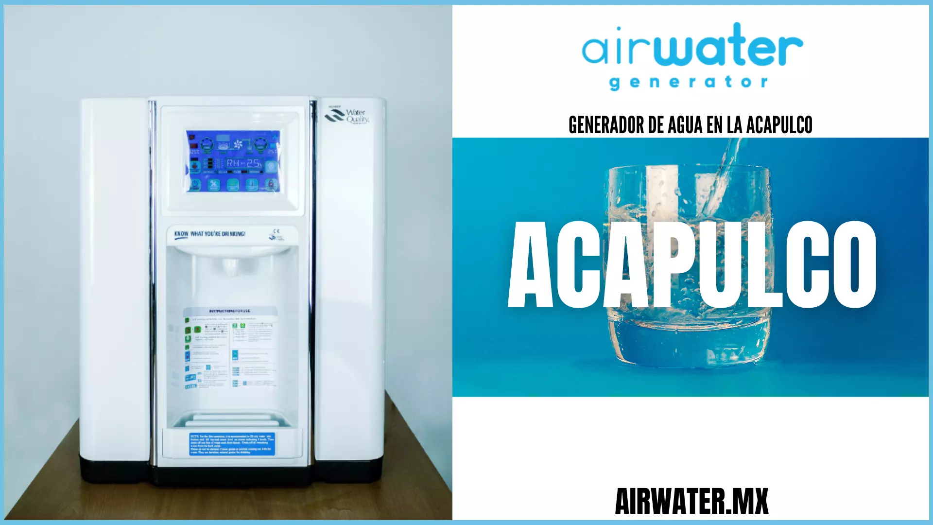 Purificador de agua en Acapulco