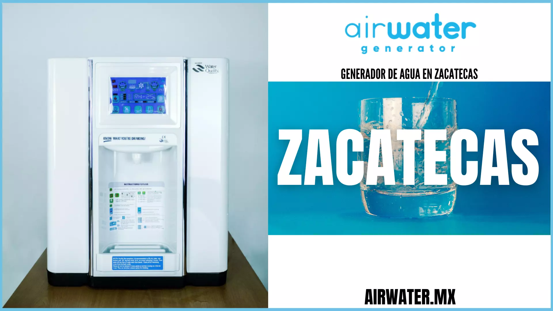 Purificador de agua en Zacatecas