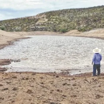Sequía deja sin agua para consumo humano - p1