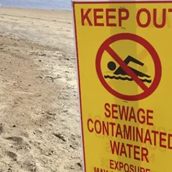 Contaminación por aguas residuales